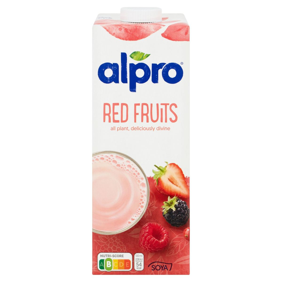 Alpro Boisson Végétale Soja Fruits Rouges 1L