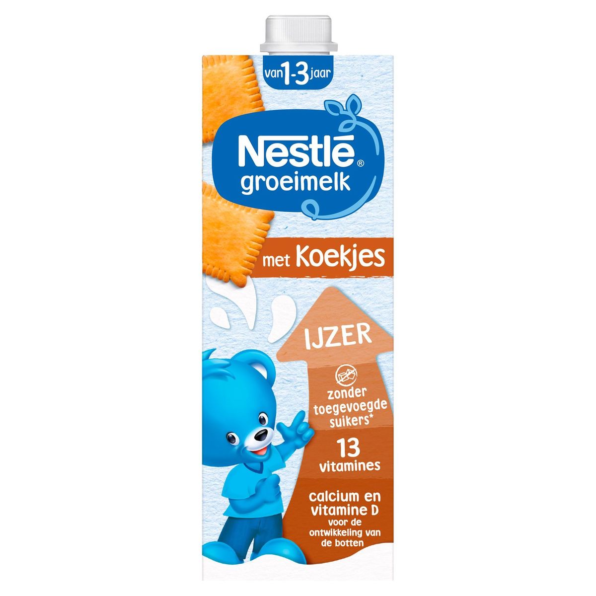 Nestlé Groeimelk met Koekjes vanaf 1 jaar 1L
