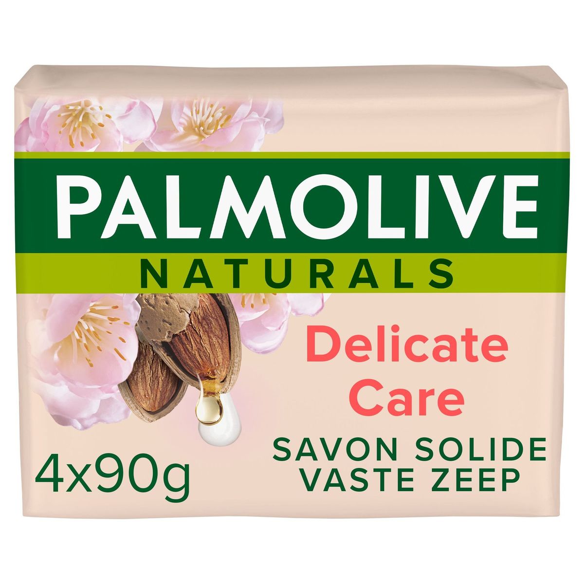 Palmolive Naturals Delicate Care Amandel Blokzeep - 4x90g