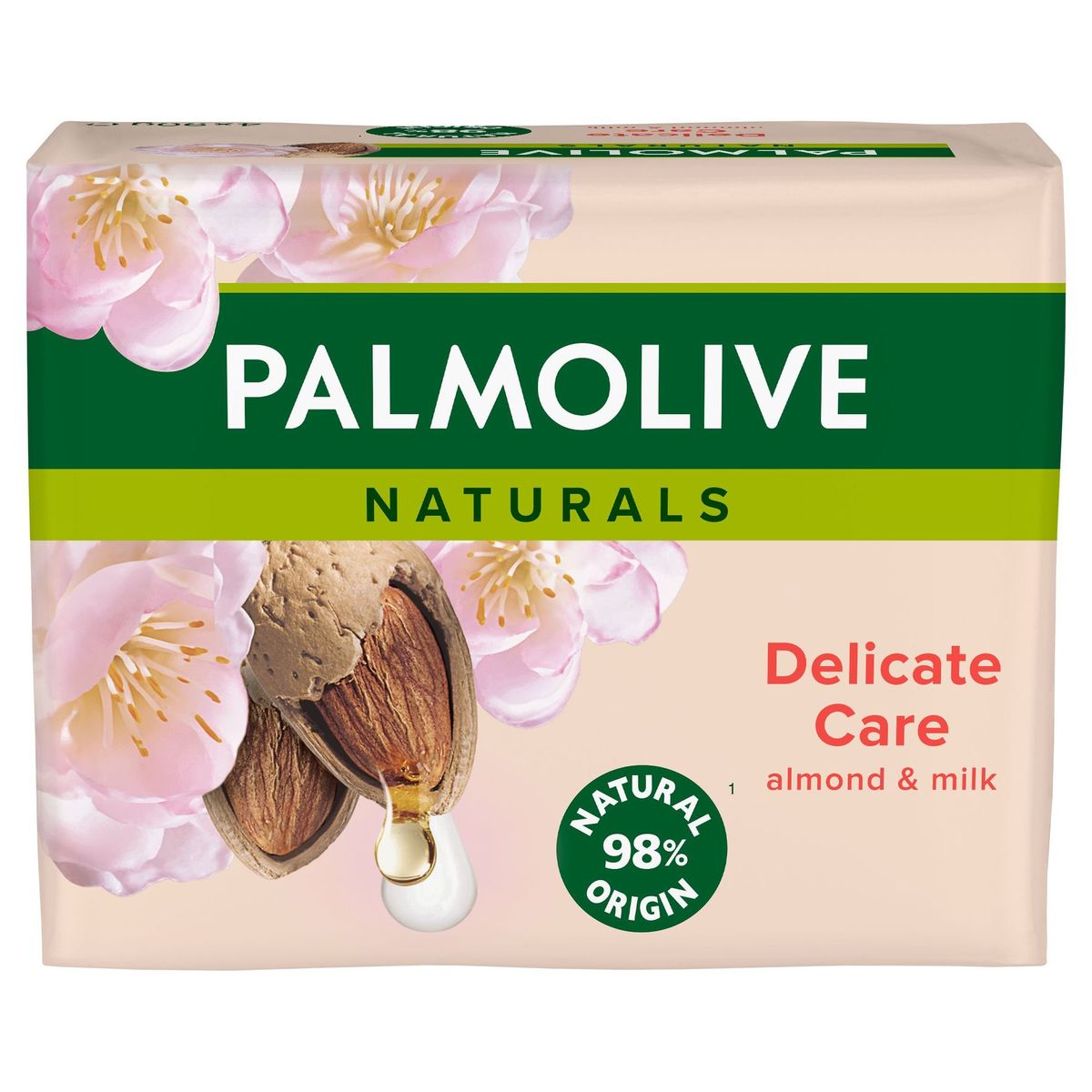 Savon solide Palmolive Naturals Amande - 4x90g
