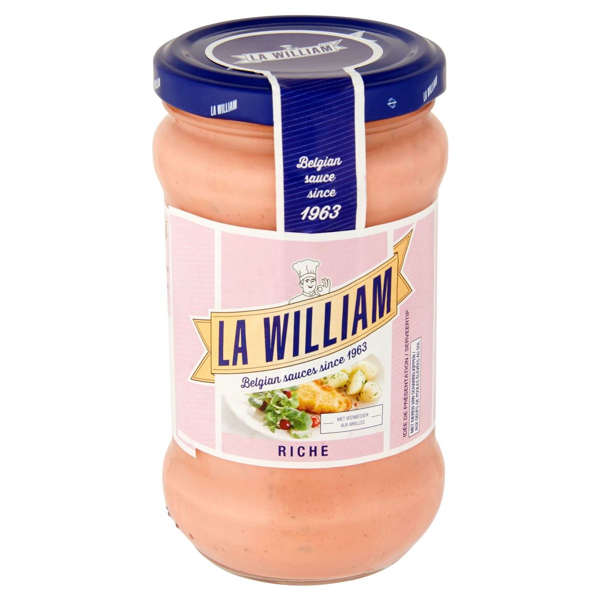 La William Riche Saus met Veenbessen 300 ml