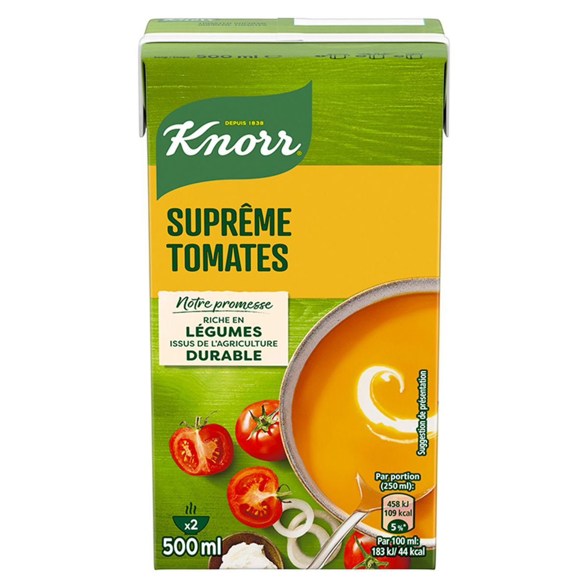 Knorr Soep in brik Tomaat suprême 500 ml