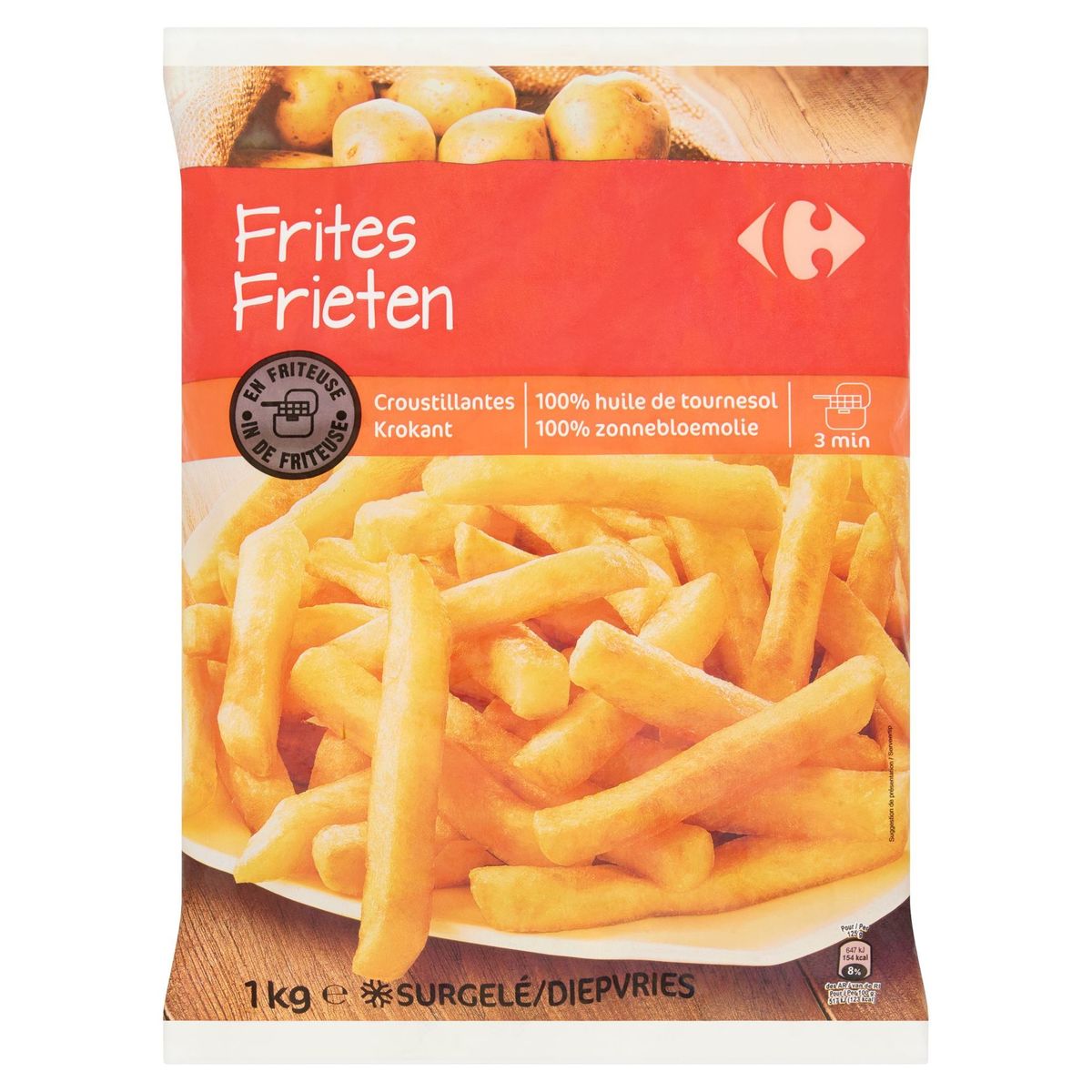 Carrefour Frites 1 kg