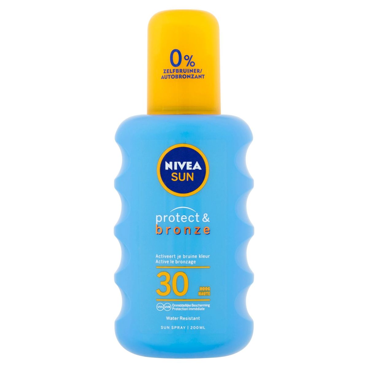 Nivea Sun Protect & Bronze Water Resistant Sun Spray 30 Haute 200 ml