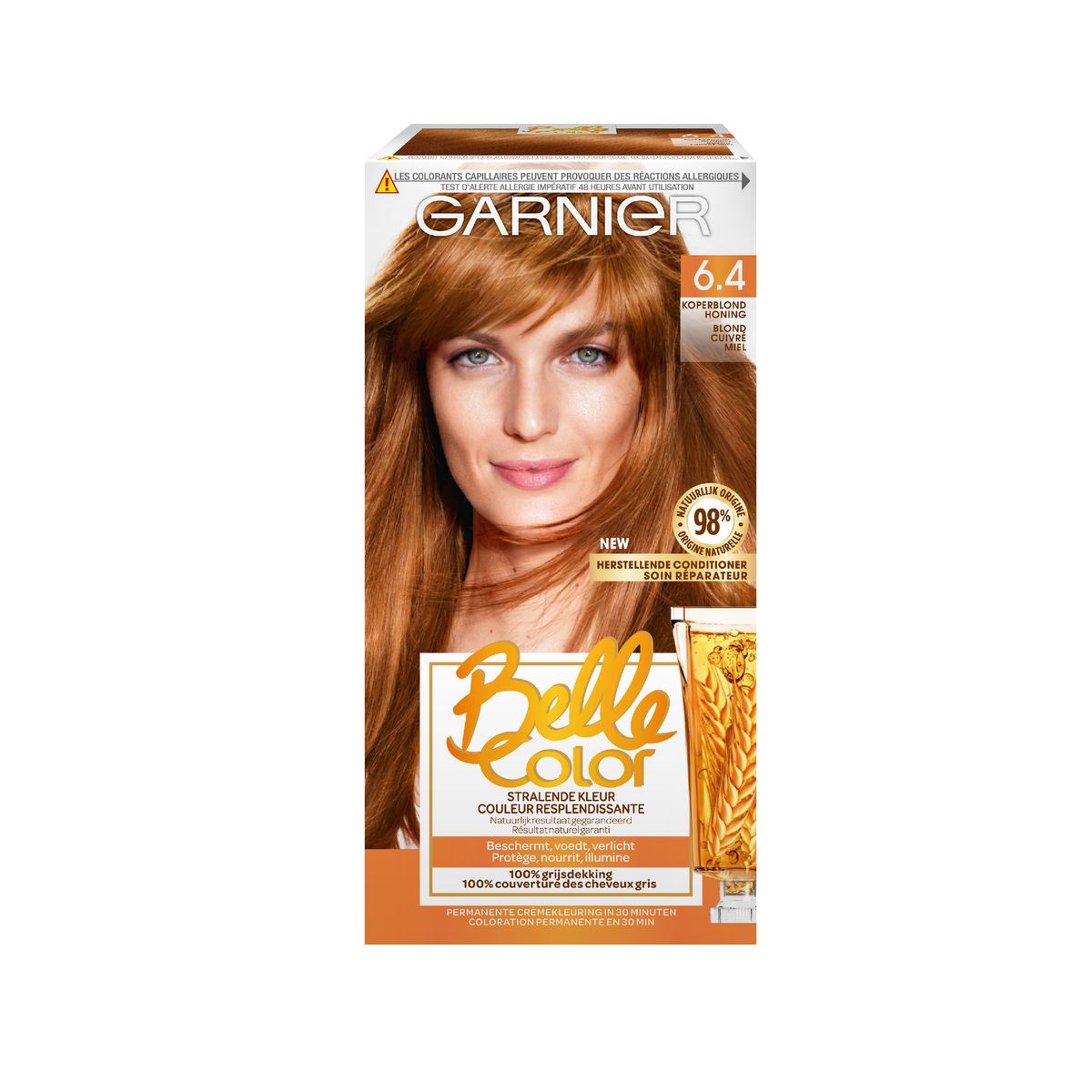 Garnier Belle Color 6.4 Blond Cuivré Miel Coloration Permanente