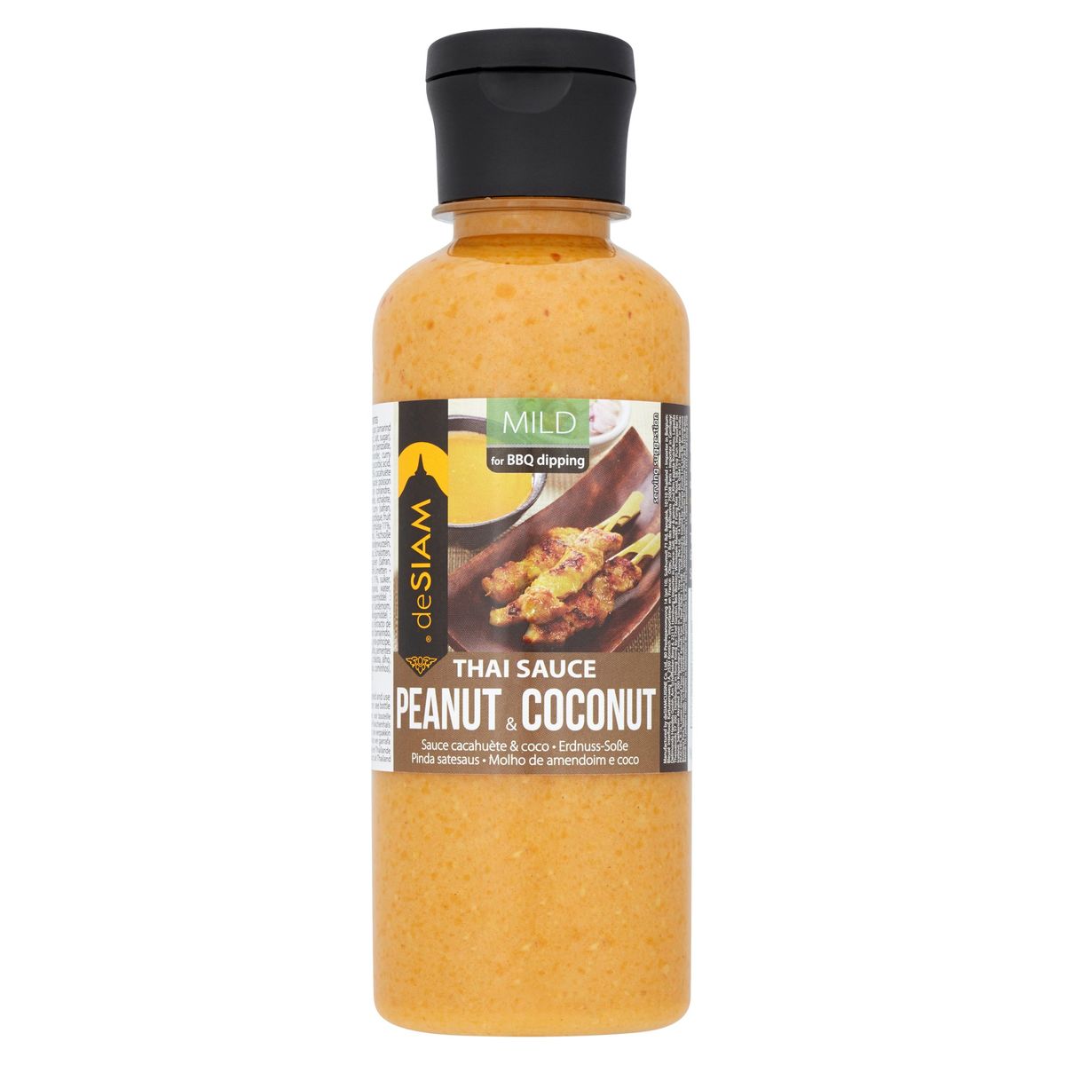 DeSiam Thai Sauce Peanut & Coconut Mild 250 ml