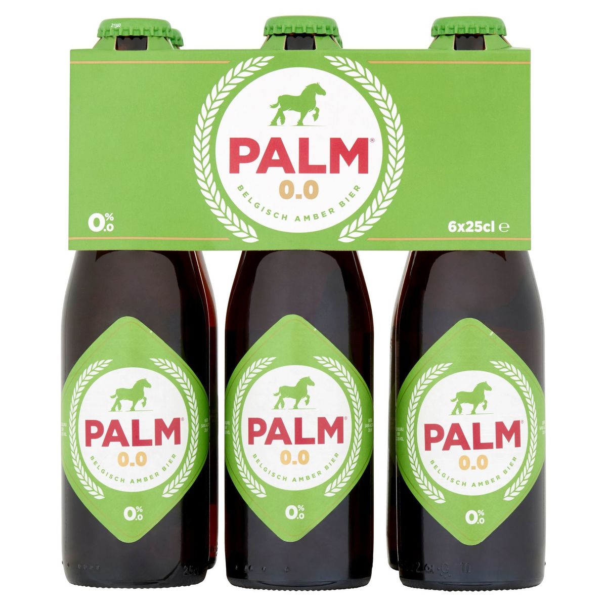 Palm 0.0 Belgisch Amber Bier Flessen 6 x 25 cl