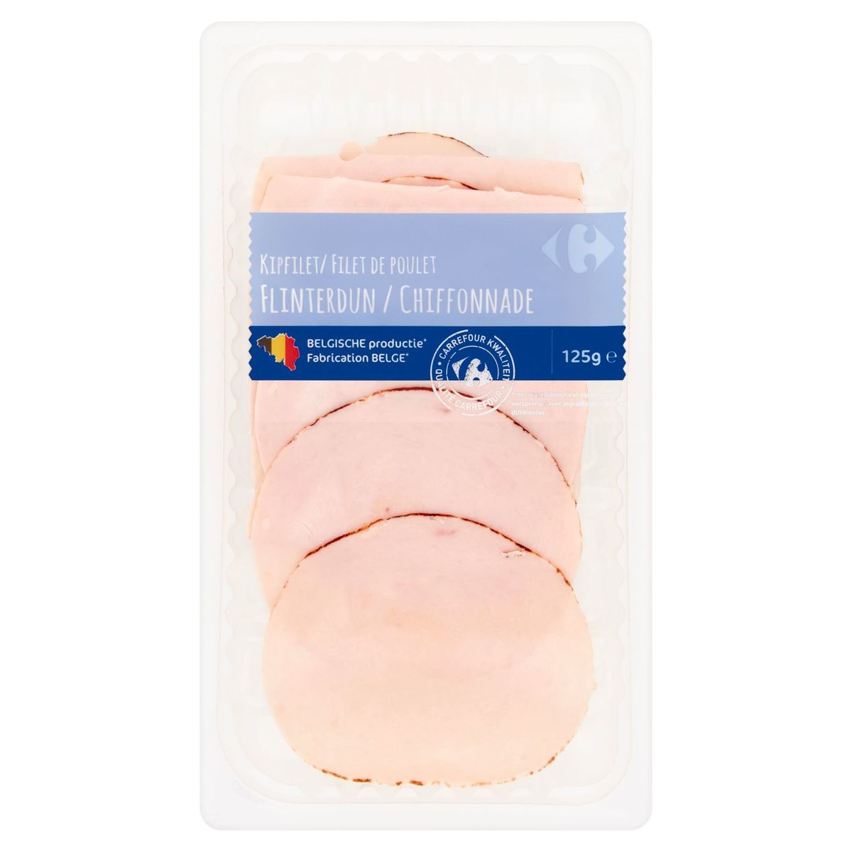 Carrefour Filet de Poulet Chiffonnade 125 g