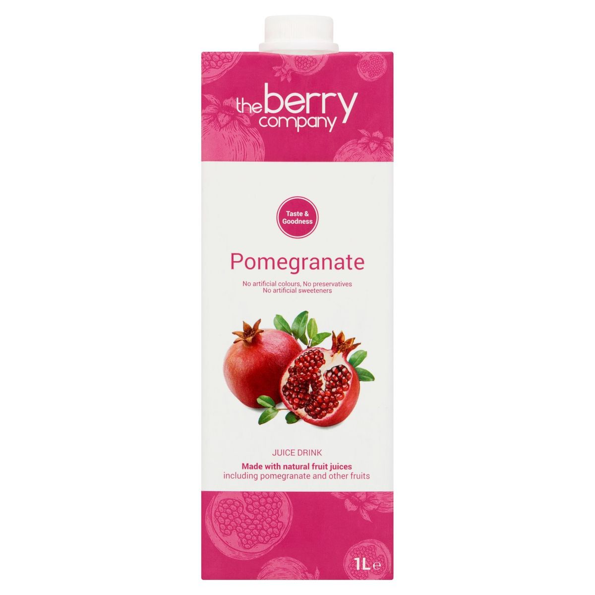 The Berry Company Juice Drink Pomegranate 1 L
