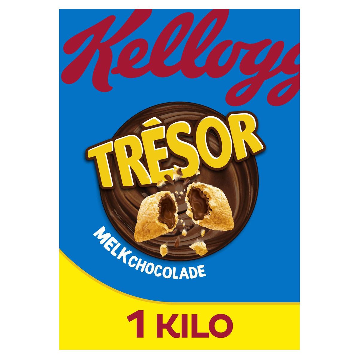Kellogg's Tresor Milk Chocolate ontbijtgranen 1 kg