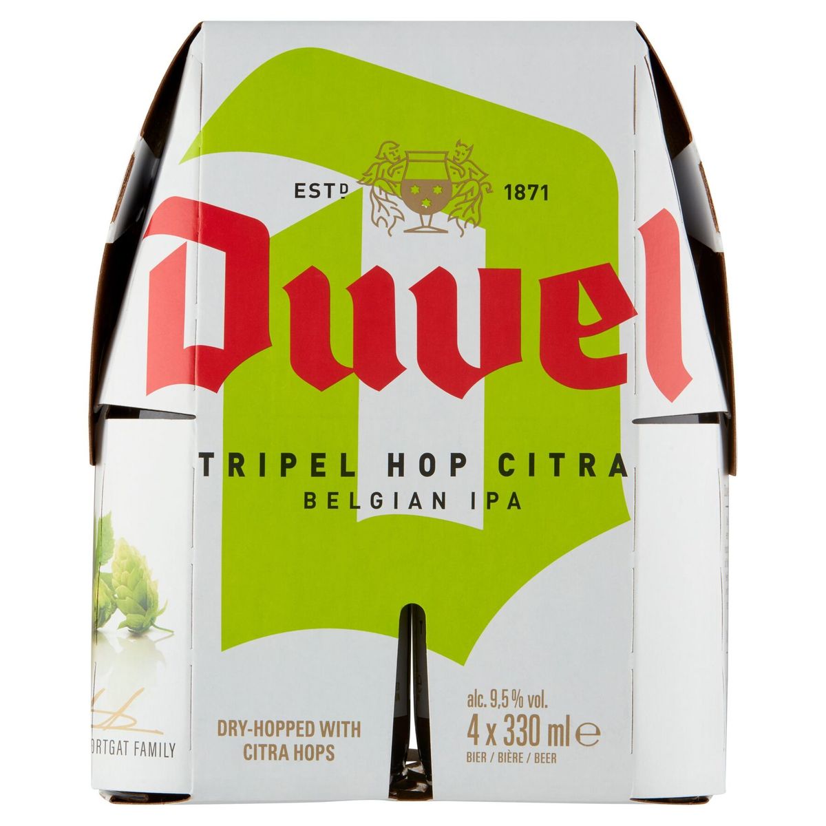Duvel Tripel Hop Citra Belgian Ipa Flessen 4 x 330 ml