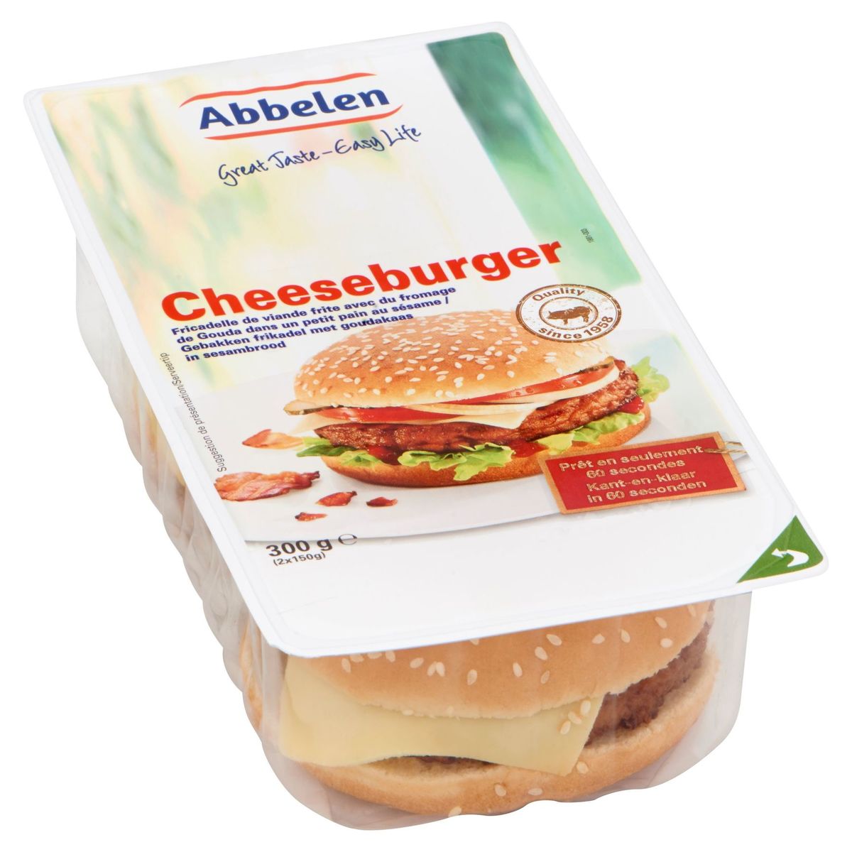 Abbelen Cheeseburger 2 x 150 g