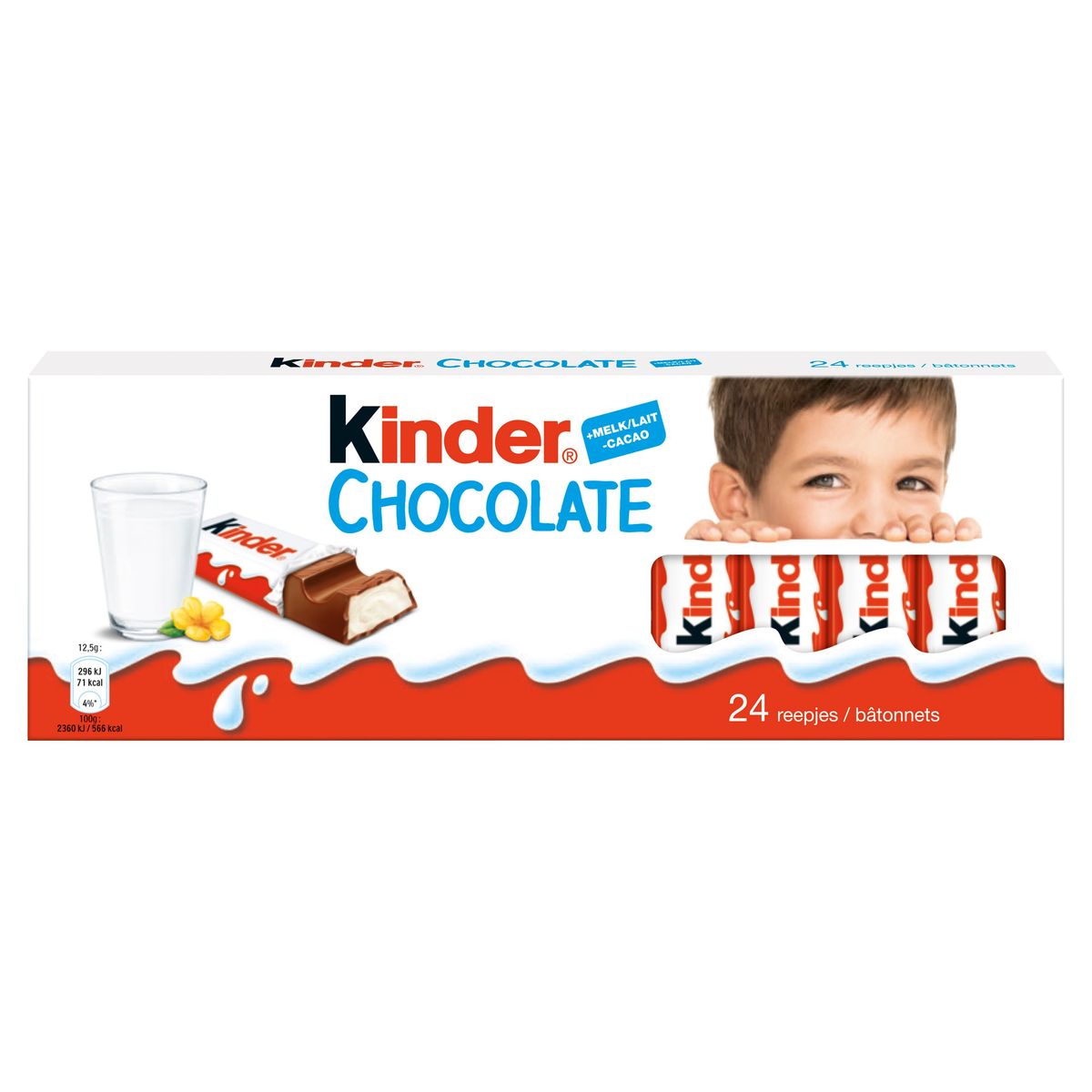 Kinder Chocolade 24 Reepjes 300 g