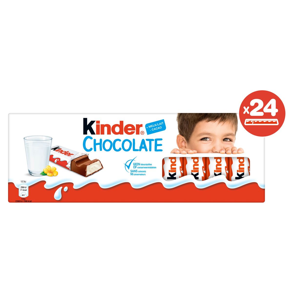 Kinder Chocolate 24 Bâtonnets 300 g
