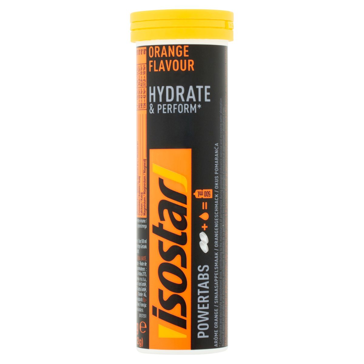 Isostar Hydrate & Perform Powertabs Sinaasappelsmaak 10 x 12 g