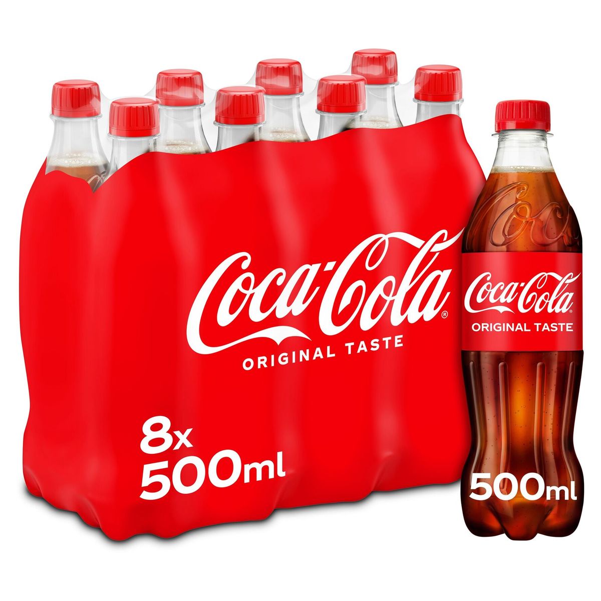 Coca-Cola Coke Soft drink 8 x 500 ml
