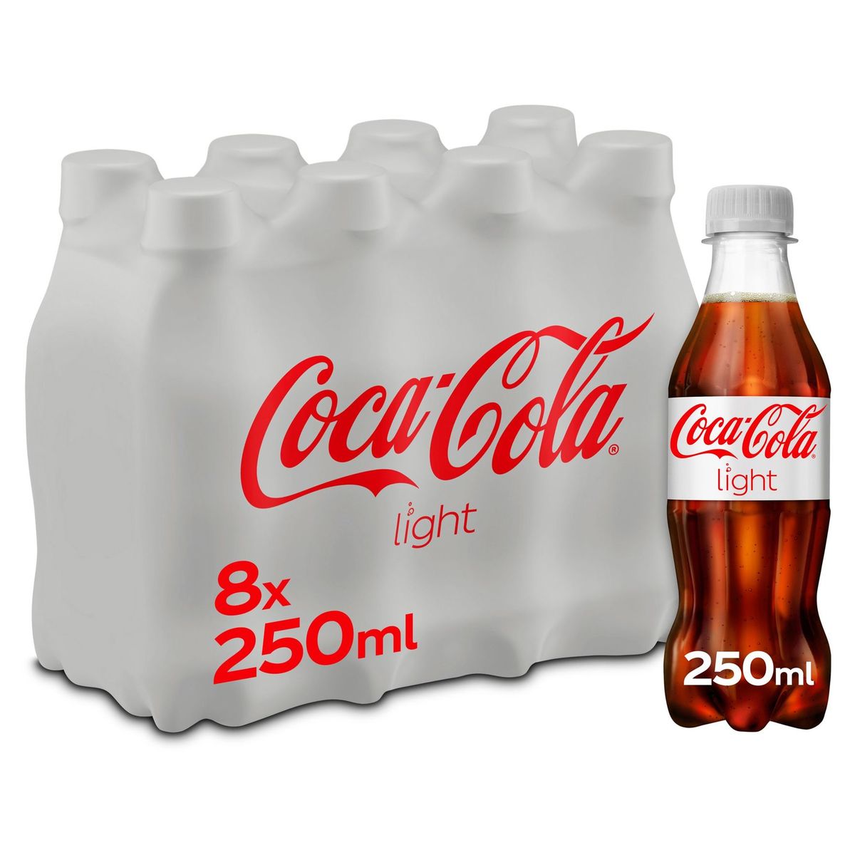 Coca-Cola Light Coke Soft drink 8 x 250 ml