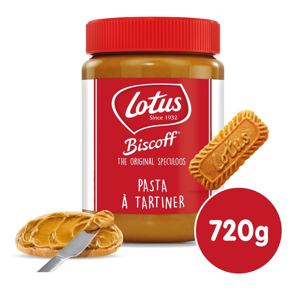 Lotus Biscoff Pâte à tartiner Speculoos 720 g