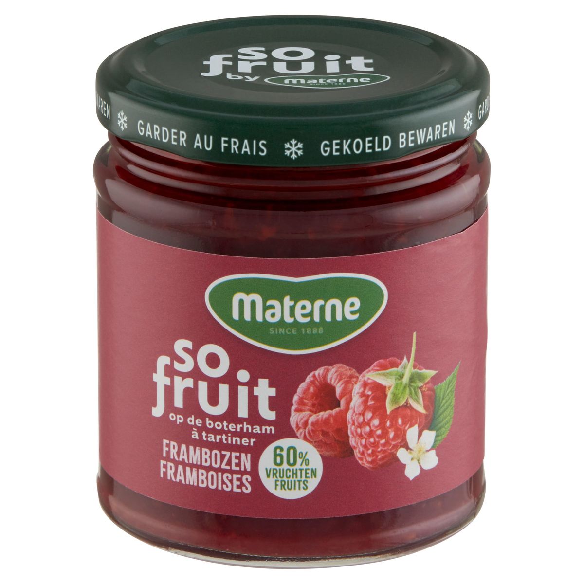 Materne So Fruit Framboises à Tartiner 215 g
