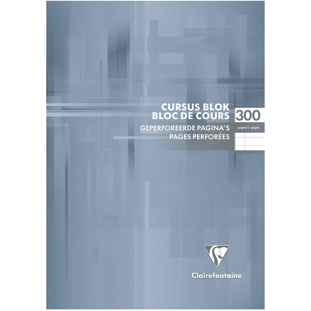 Clairefontaine Cursusblok 300 pagina's A4 gelijnd 90g