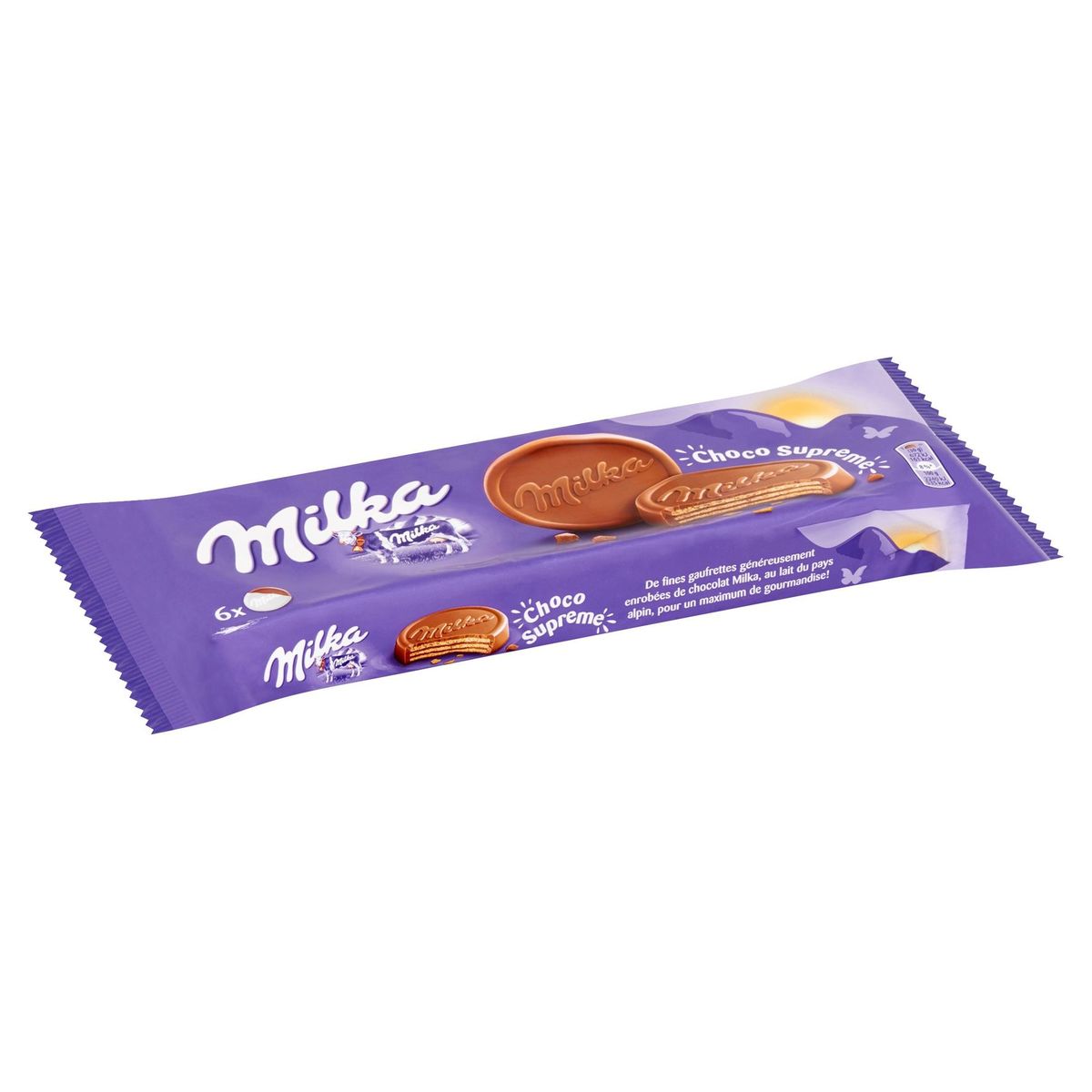 Milka Choco Supreme Gauffrettes Biscuits Au Chocolat 180 g