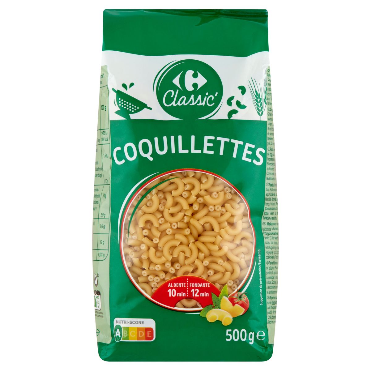 Carrefour Classic' Coquillettes 500 g