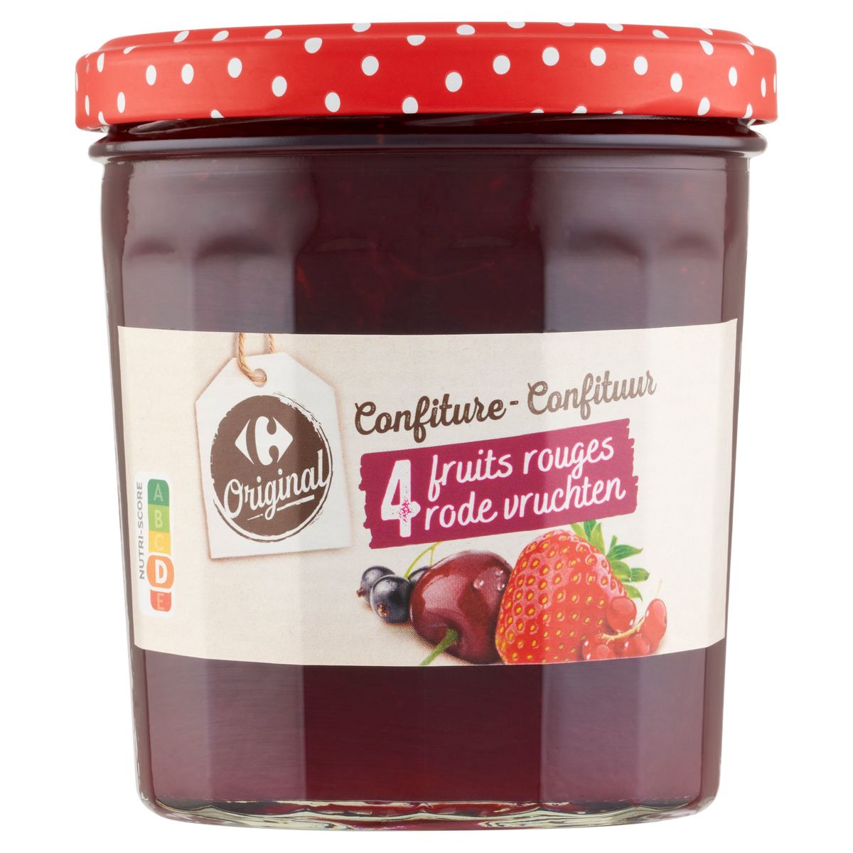 Carrefour Original Confituur 4 Rode Vruchten 370 g