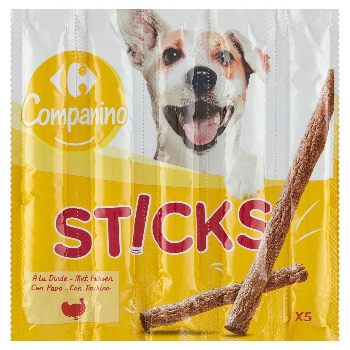 Carrefour Companino Sticks à la Dinde 5 x 10 g