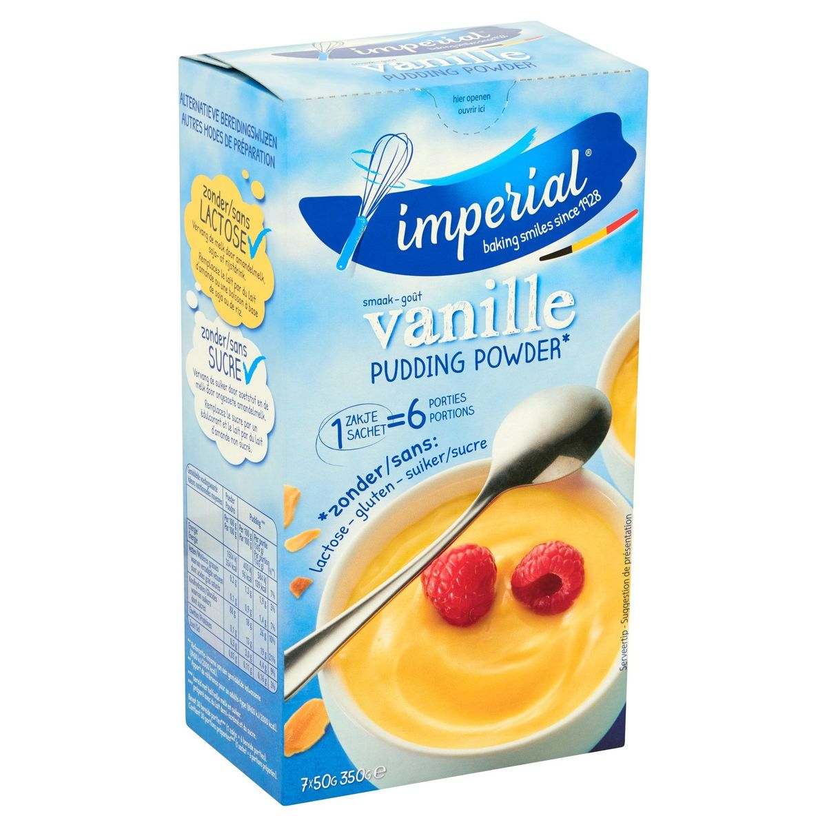 Imperial Pudding Powder Pudding Vanille 7 x 50 g