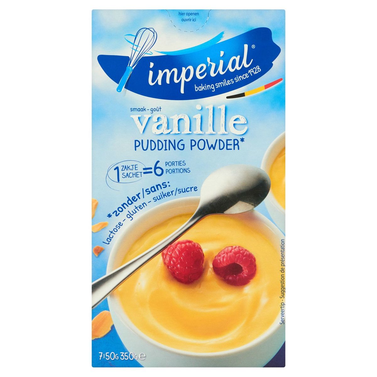 Imperial Pudding Powder Pudding Vanille 7 x 50 g