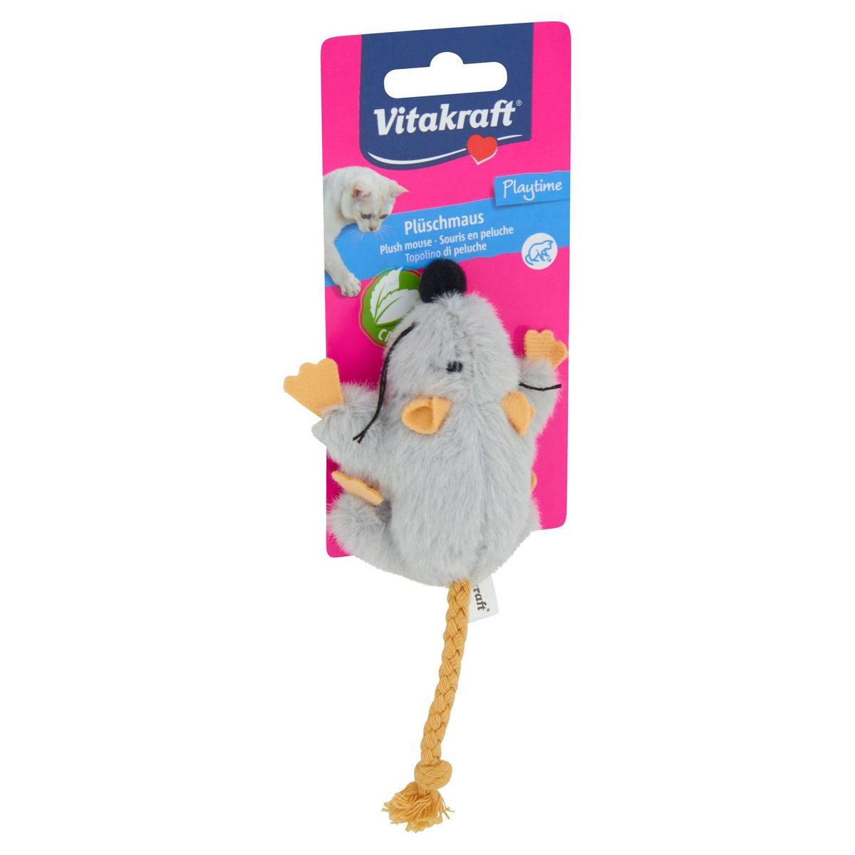 Vitakraft Playtime Plush Mouse