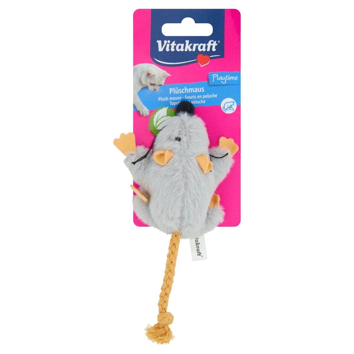Vitakraft Playtime Plush Mouse
