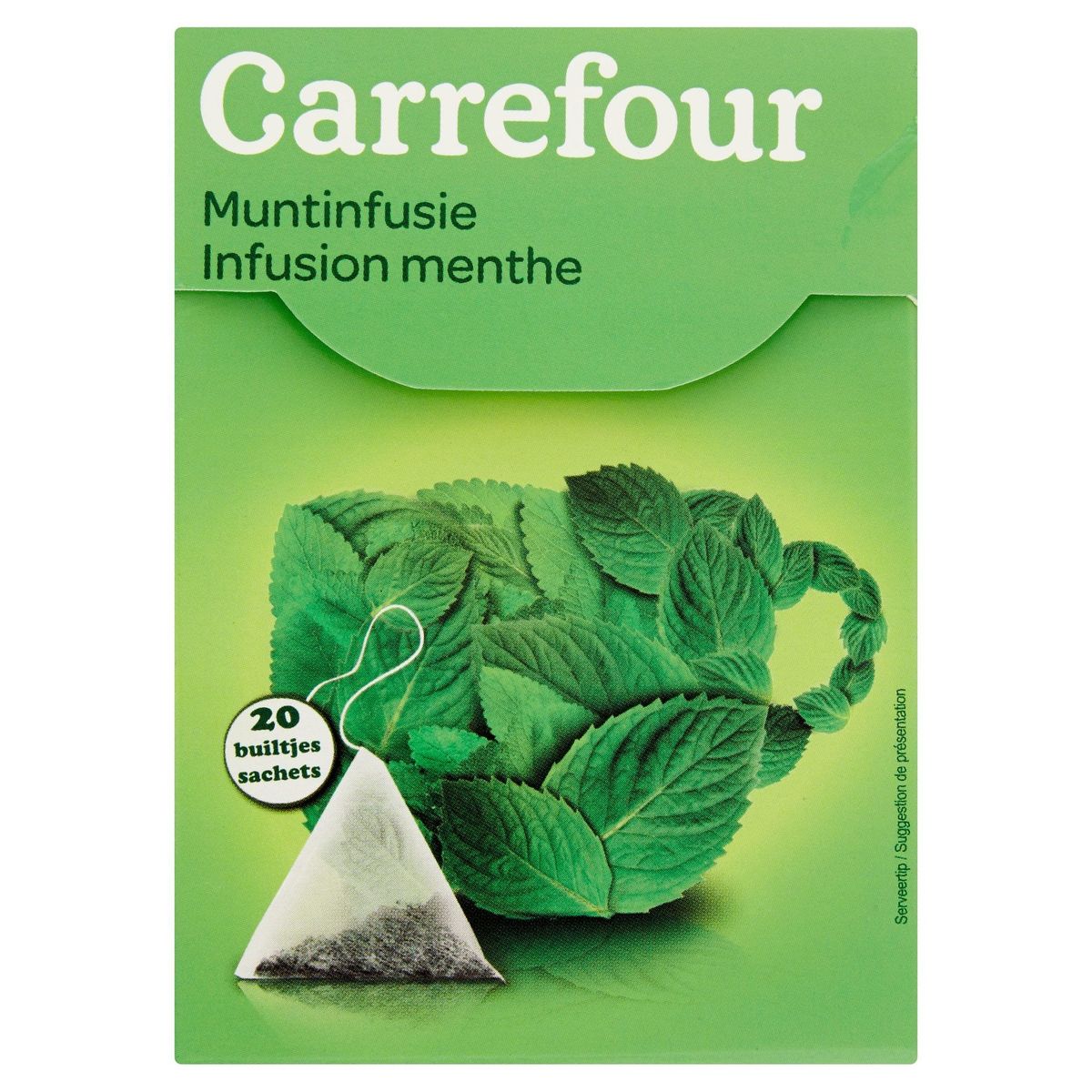 Carrefour Infusion Menthe 20 x 1.7 g | Carrefour Site