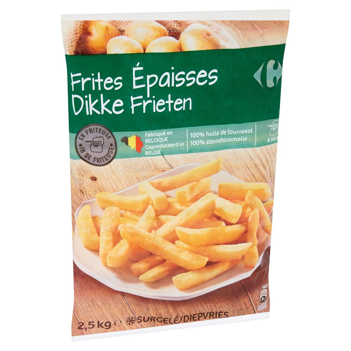 Carrefour Dikke Frieten 2.5 kg