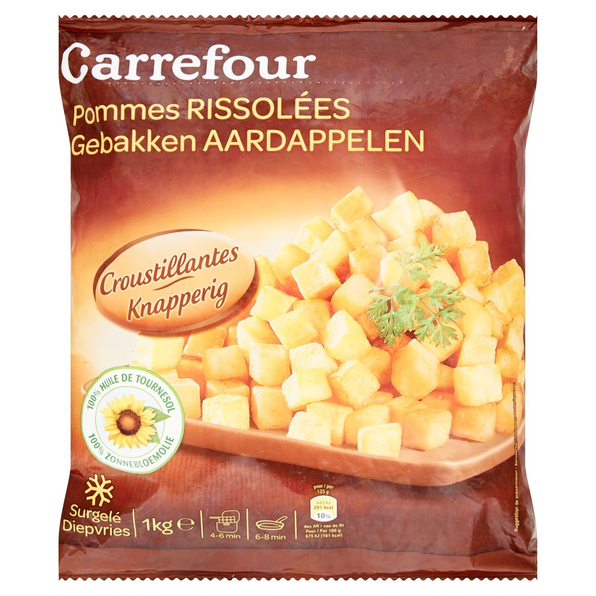 Carrefour Gebakken Aardappelen Knapperig 1 kg