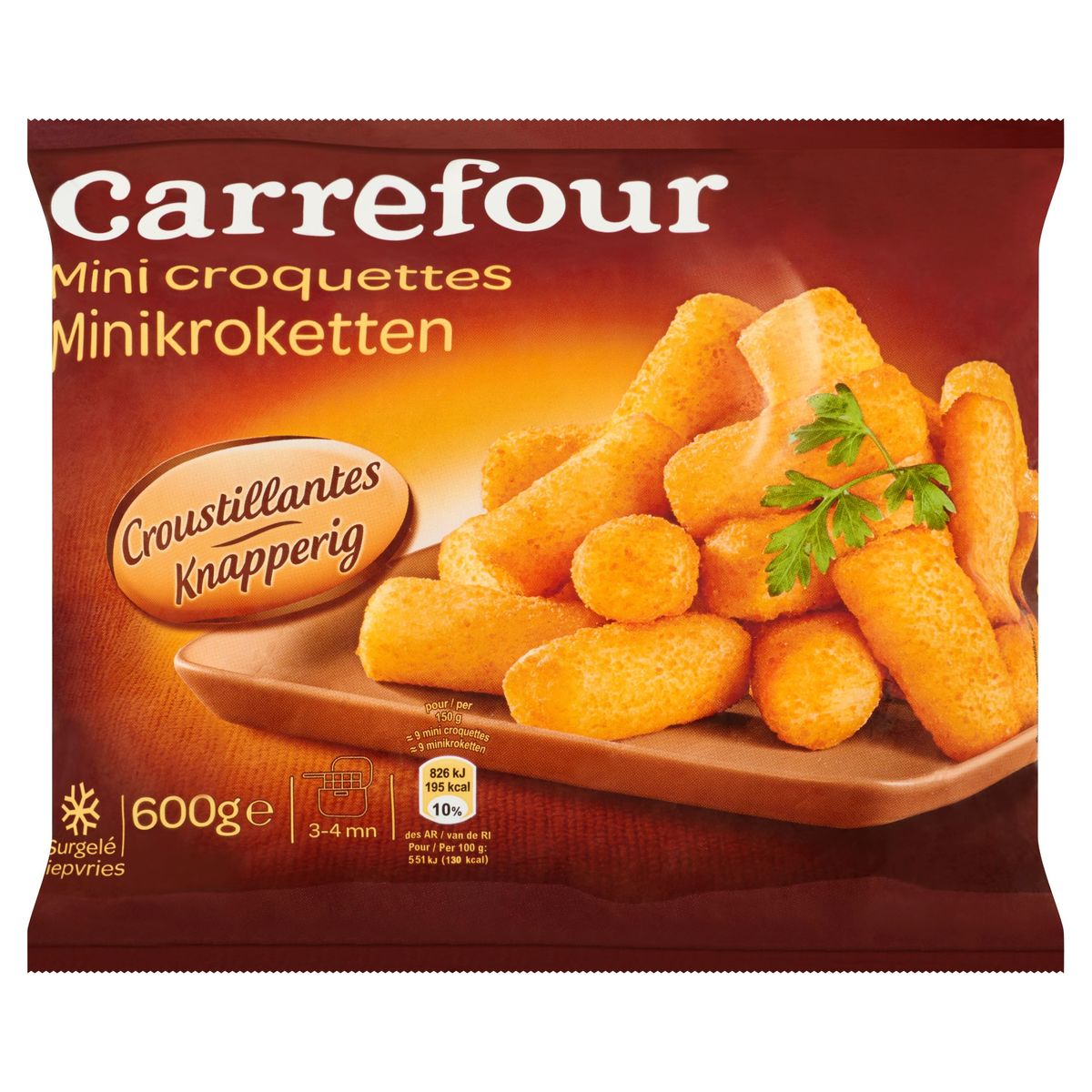 Carrefour Mini Croquettes Croustillantes 600 g