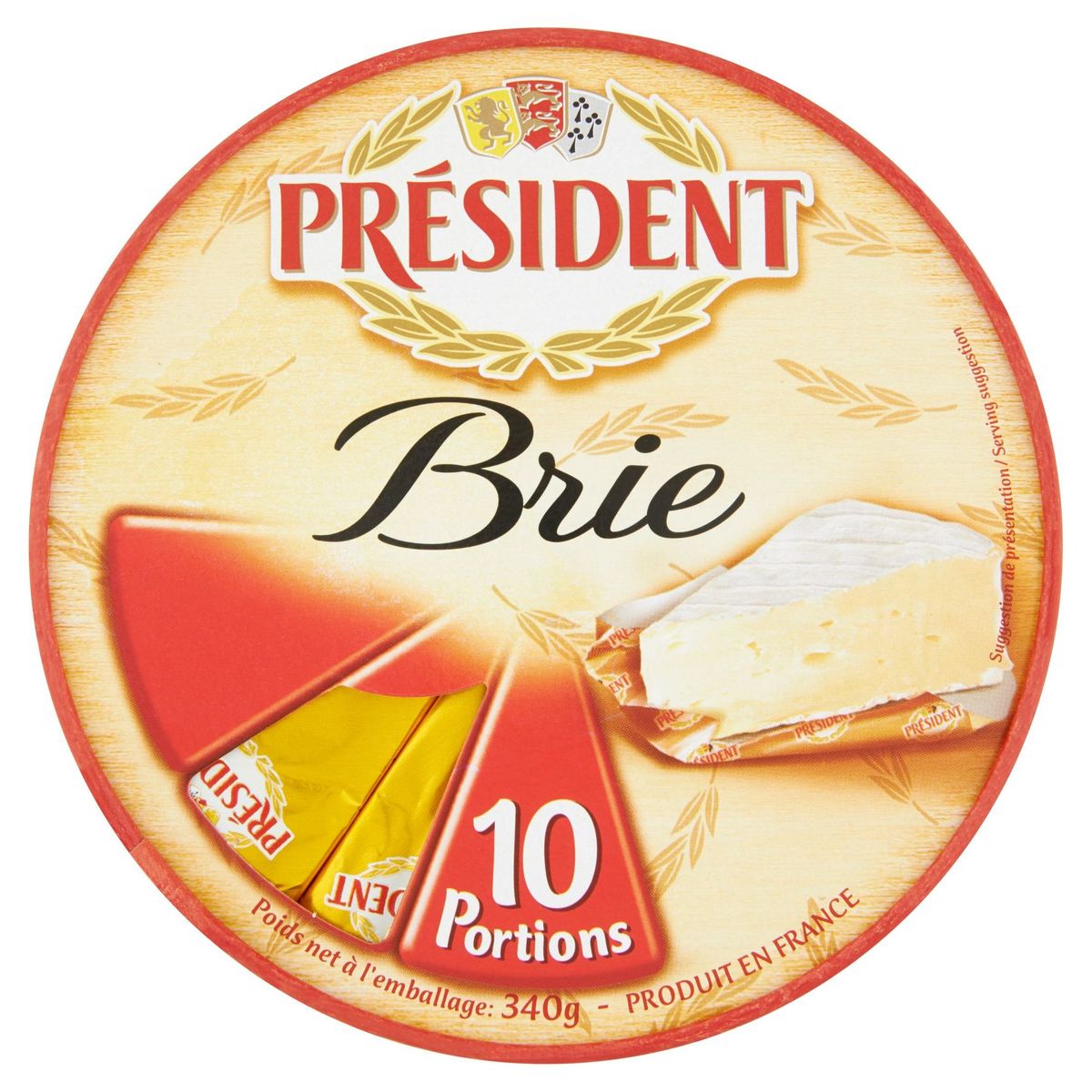 Président Brie 10 x 34 g