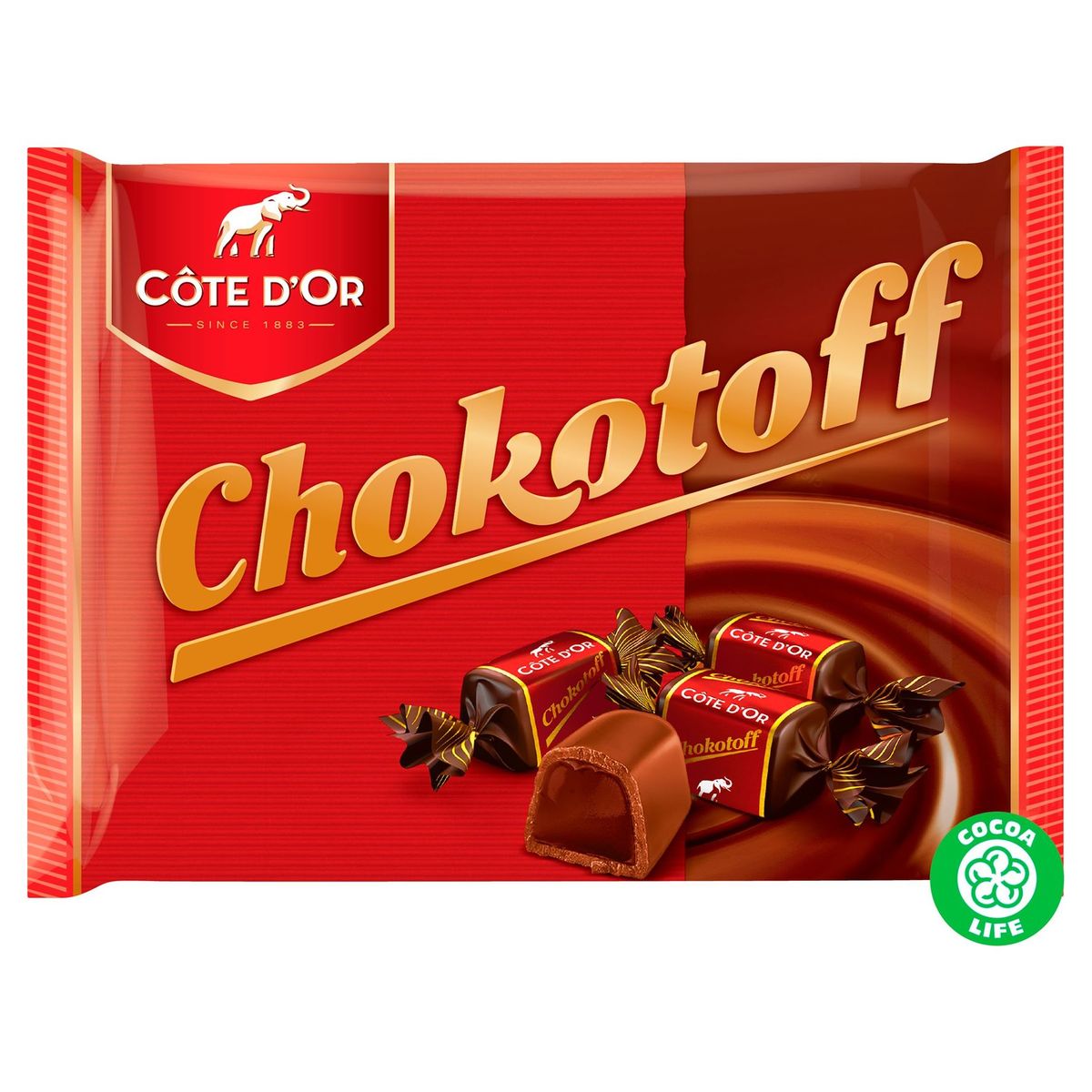 Côte d'Or Chokotoff Pralines Chocolade snoepjes Melk Chocolade 500 g