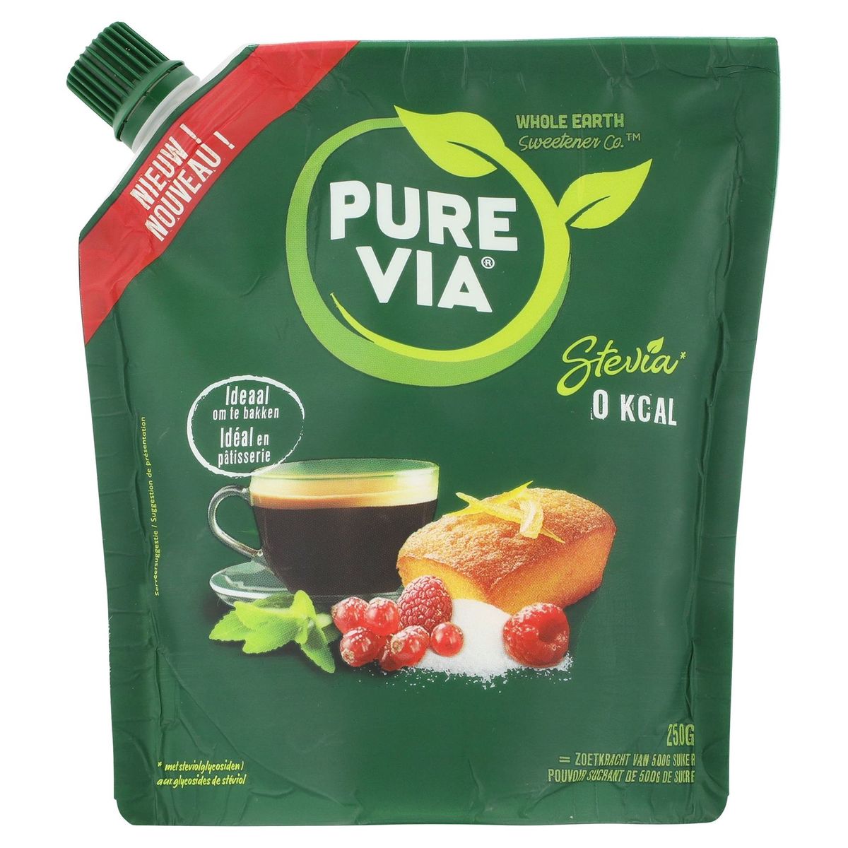 Pure via stévia composition