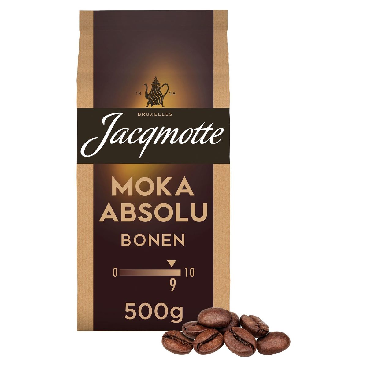 JACQMOTTE Koffie Bonen Moka Absolu 500g