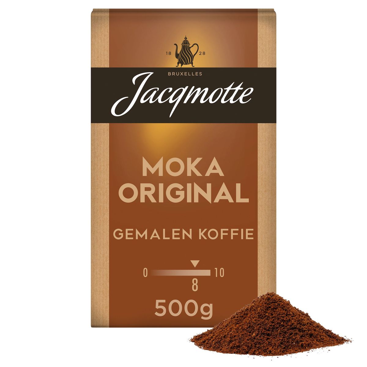 Jacqmotte Café Moulu Moka Original 500 g