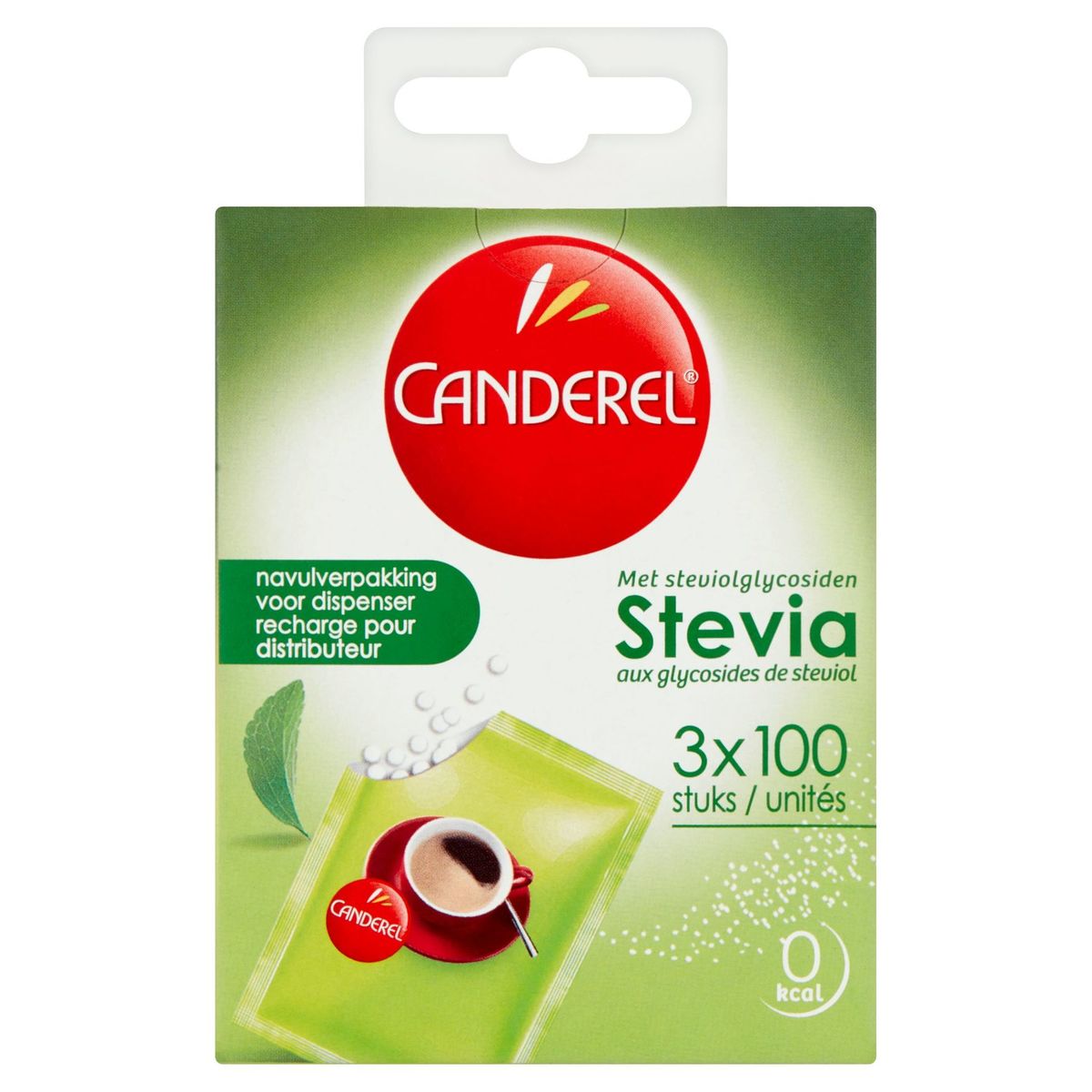 Canderel Stevia met Steviolglycosiden 3 x 100 Stuks 25.5 g