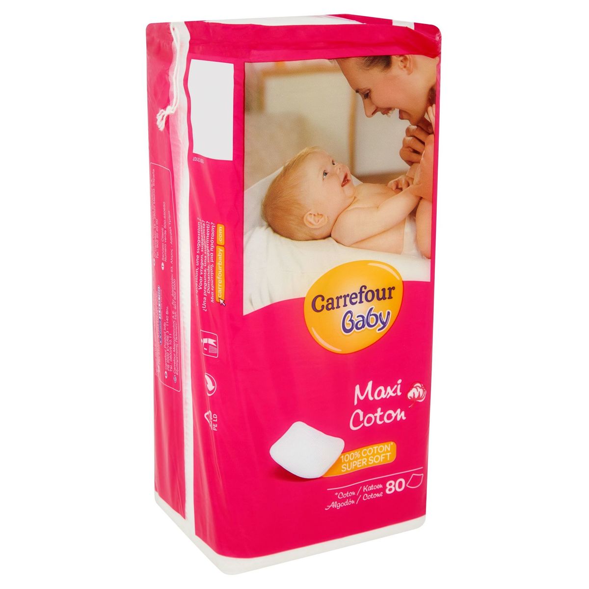 Carrefour Baby Maxi Coton x 80