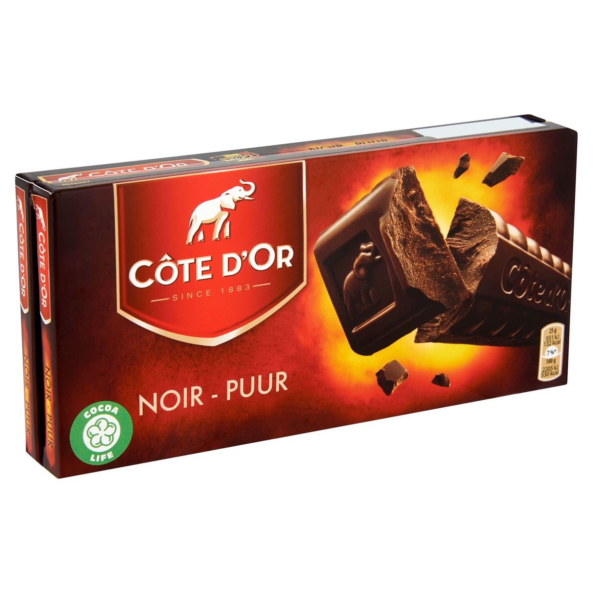 Côte d'Or L'Original Tablette De Chocolat Noir 400 g