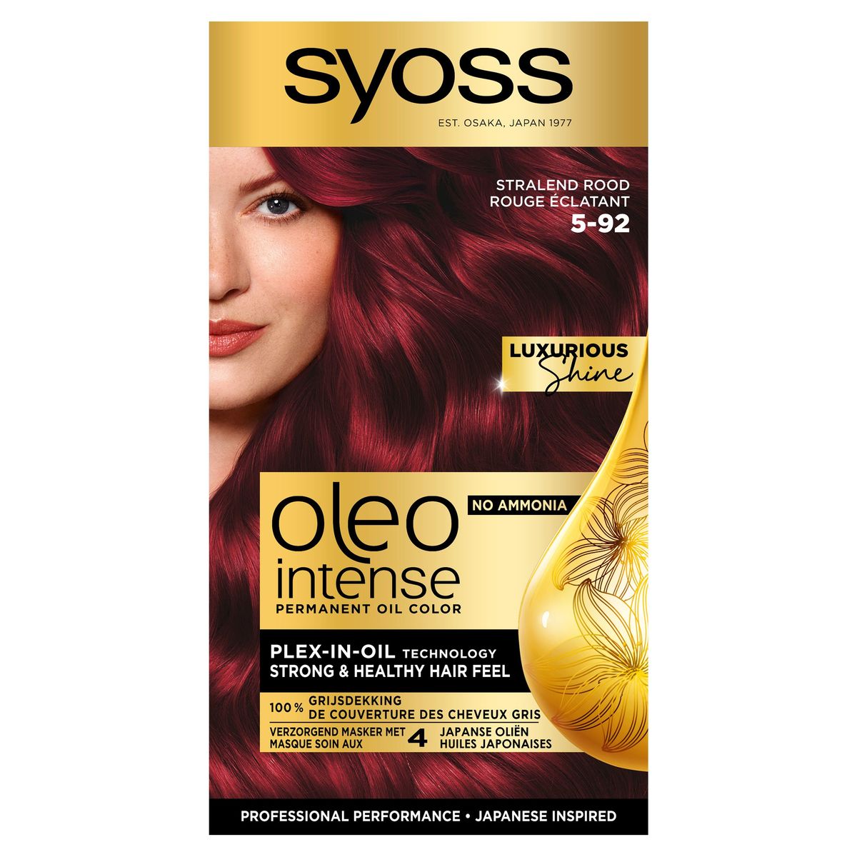 Syoss Oleo Intense 5-92 Rouge éclatant Coloration