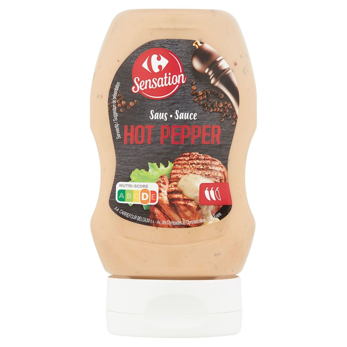 Carrefour Sensation Sauce Hot Pepper 300 ml