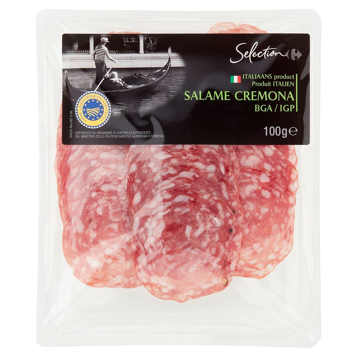 Carrefour Selection Salame Cremona BGA 100 g