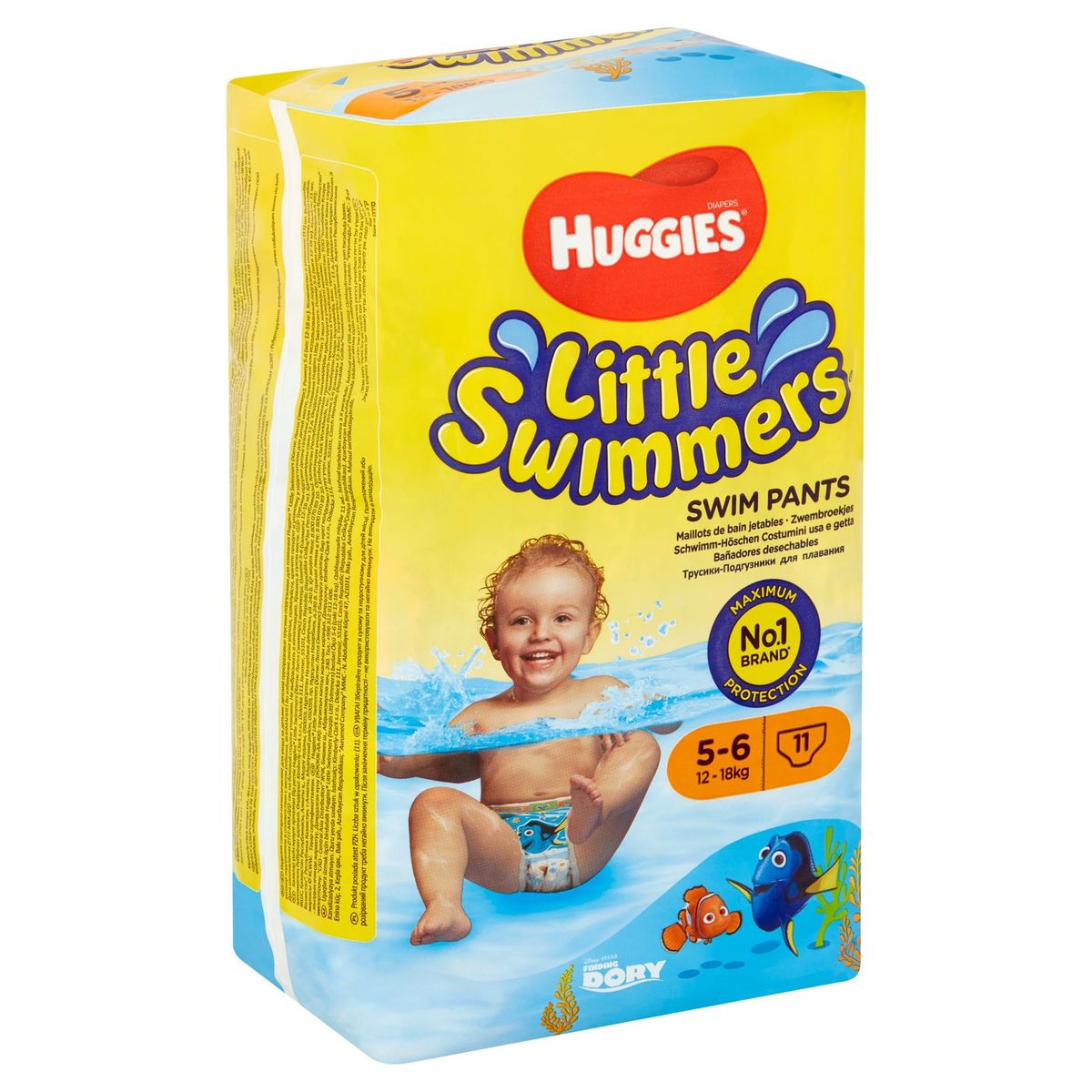 Huggies Little Swimmers Zwembroekjes 5-6 12-18kg 11 Stuks