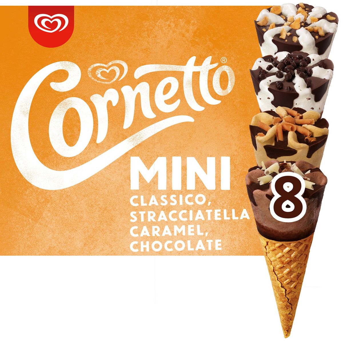 Cornetto Ola Ijs Mix Mini 8 x 60 ml