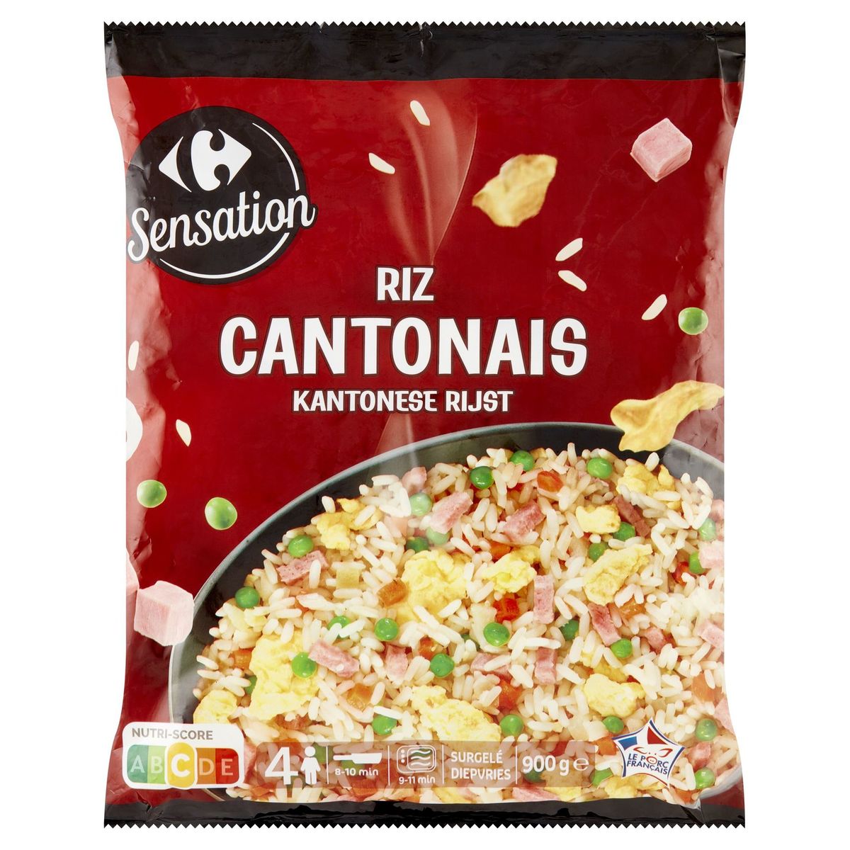 Carrefour Sensation Riz Cantonais 900 g